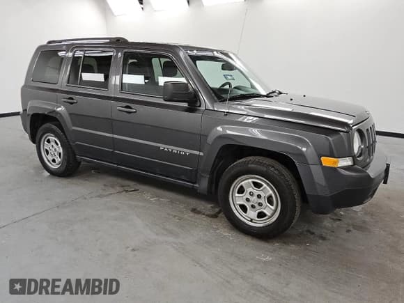 ✅ 2017 Jeep Patriot Sport • VIN: 1C4NJPBB9HD132916 • Lot: 69953665. Listed on Copart with 99,265 mi. Free auction sales archive from the USA and detailed vehicle history report at DreamBid. Image 4.