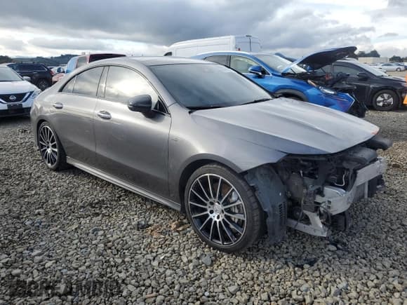 ✅ 2022 Mercedes-Benz CLA 35 AMG • VIN: W1K5J5BB4NN296140 • Lot: 93915375. Listed on Copart with 31,573 mi. Free auction sales archive from the USA and detailed vehicle history report at DreamBid. Image 4.