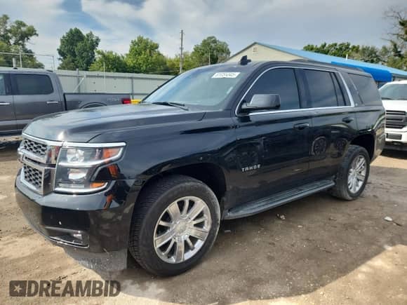 2017 Chevrolet Tahoe LT с VIN 1GNSKBKC5HR152201, выставлен на аукционе Copart как лот 81055345 с пробегом 127 779 миль миль и Списание • Salvage title. История ставок и продаж доступна на DreamBid. Изображение 1.