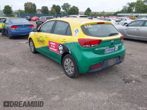 ✅ 2018 Kia Rio S • VIN: 3KPA25AB8JE059432 • Lot: 43556999. Wystawiony na IAAI z przebiegiem 220 312 mil. Bezpłatny archiwum sprzedaży aukcyjnych z USA i szczegółowy raport historii pojazdu na DreamBid. Zdjęcie 3.