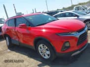 ✅ 2021 Chevrolet Blazer LT • VIN: 3GNKBCRS1MS535305 • Lot: 43211935. Listed on IAAI with 56,195 mi. Free auction sales archive from the USA and detailed vehicle history report at DreamBid. Image 1.