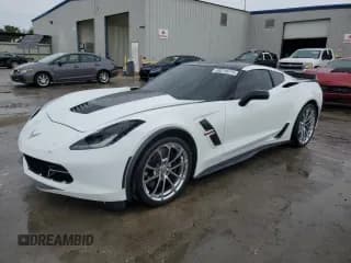 ✅ 2017 Chevrolet Corvette Grand Sport 2LT • VIN: 1G1YY2D70H5104817 • Лот: 69219775. Опубликован ранее на Copart с пробегом 67 834 миль. Бесплатный доступ к архиву аукционных продаж из США и подробный отчёт об истории автомобиля на DreamBid. Изображение 1.