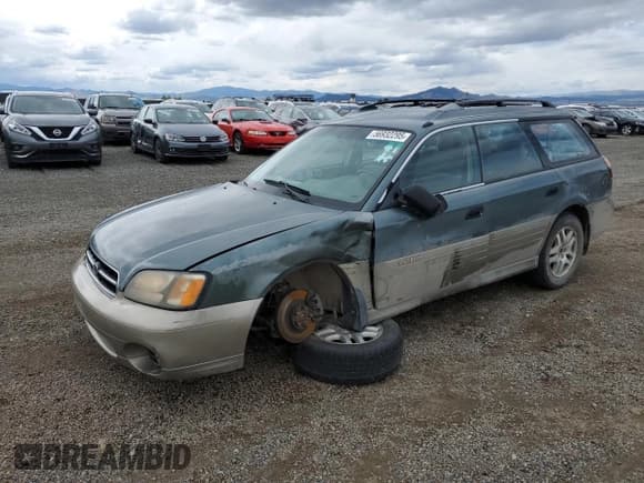 ✅ 2001 Subaru Legacy Outback • VIN: 4S3BH675117602128 • Lot: 56932295. Listed on Copart with 202,024 mi. Free auction sales archive from the USA and detailed vehicle history report at DreamBid. Image 1.