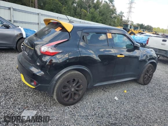 ✅ 2016 Nissan Juke SL • VIN: JN8AF5MR4GT606696 • Lot: 87486065. Listed on Copart with 98,602 mi. Free auction sales archive from the USA and detailed vehicle history report at DreamBid. Image 3.