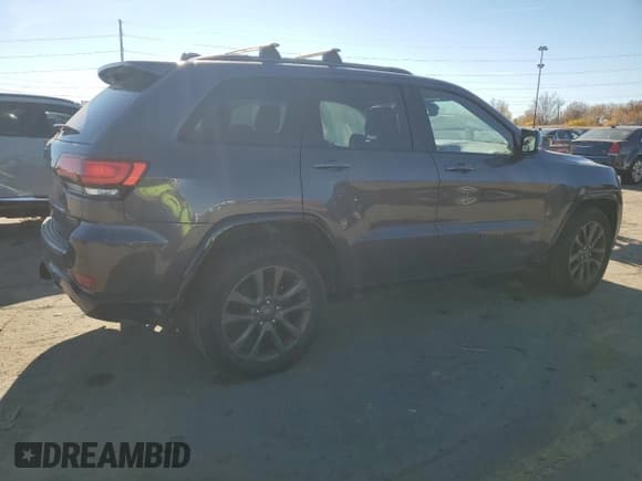 ✅ 2016 Jeep Grand Cherokee Limited 75th Anniversary • VIN: 1C4RJFBG4GC429023 • Lot: 91768405. Listed on Copart with 121,038 mi. Free auction sales archive from the USA and detailed vehicle history report at DreamBid. Image 3.