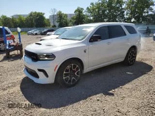 ✅ 2023 Dodge Durango SRT Hellcat • VIN: 1C4SDJH97PC555073 • Lot: 67586125. Listed on Copart with 13,331 mi. Free auction sales archive from the USA and detailed vehicle history report at DreamBid. Image 1.