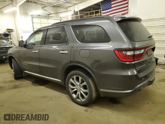 ✅ 2017 Dodge Durango Citadel Anodized Platinum • VIN: 1C4SDJET8HC725636 • Lot: 47385794. Listed on Copart with 97,612 mi. Free auction sales archive from the USA and detailed vehicle history report at DreamBid. Image 2.