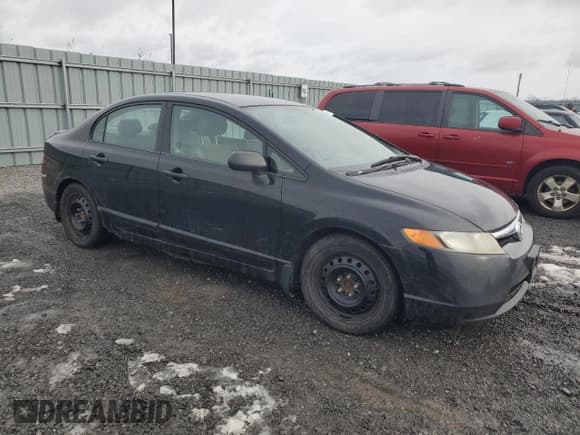✅ 2008 Honda Civic DX-G • VIN: 2HGFA16408H122129 • Lot: 92420115. Listed on Copart with 306,398 mi. Free auction sales archive from the USA and detailed vehicle history report at DreamBid. Image 4.