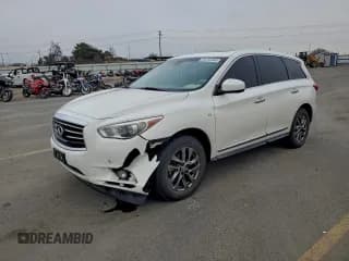 ✅ 2014 Infiniti QX60 • VIN: 5N1AL0MMXEC501374 • Lot: 94232845. Wystawiony na Copart z przebiegiem 139 215 mil. Bezpłatny archiwum sprzedaży aukcyjnych z USA i szczegółowy raport historii pojazdu na DreamBid. Zdjęcie 1.