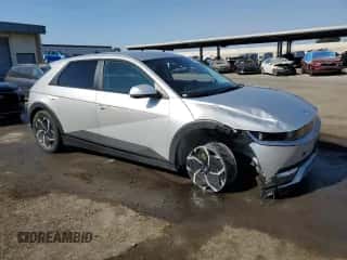 2023 Hyundai Ioniq 5 SEL z VIN KM8KNDAF5PU228983, wystawiony jako Copart lot #61700144 z przebiegiem 7 480 mil mil oraz Szkoda całkowita • Salvage title. Historia ofert i sprzedaży dostępna na DreamBid. Obrazek 4.