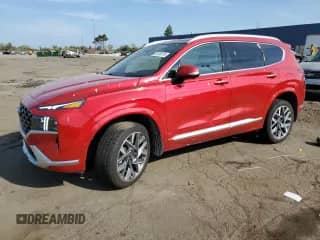 2022 Hyundai Santa Fe Calligraphy with VIN 5NMS5DAL3NH404217, listed as a Copart auction lot 81130115 with 39,434 mi miles and Non repairable. Bid and sale history available at DreamBid. Image 1.