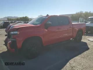 ✅ 2021 Chevrolet Silverado 1500 RST • VIN: 1GCUYEEDXMZ195156 • Лот: 92109405. Опубликован ранее на Copart с пробегом 61 471 миль. Бесплатный доступ к архиву аукционных продаж из США и подробный отчёт об истории автомобиля на DreamBid. Изображение 1.