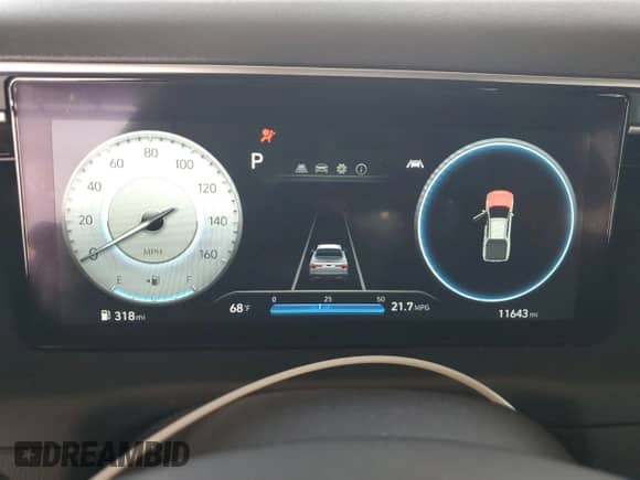 2023 Hyundai Santa Cruz SEL with VIN 5NTJC4AE8PH044985, listed as a Copart auction lot 84774144 with 11,643 mi miles and Salvage title. Bid and sale history available at DreamBid. Image 9.