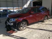 ✅ 2018 Nissan Pathfinder Platinum • VIN: 5N1DR2MMXJC621287 • Lot: 92246905. Listed on Copart with 131,279 mi. Free auction sales archive from the USA and detailed vehicle history report at DreamBid. Image 1.