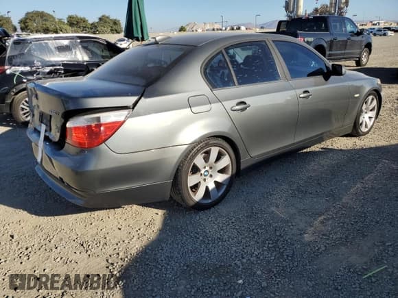 ✅ 2007 BMW 5 Series 530i • VIN: WBANE73537CM47712 • Лот: 82100525. Опубликован ранее на Copart с пробегом 148 972 миль. Бесплатный доступ к архиву аукционных продаж из США и подробный отчёт об истории автомобиля на DreamBid. Изображение 3.