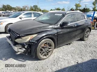 ✅ 2017 Infiniti QX30 Sport • VIN: SJKCH5CP9HA030466 • Lot: 90685085. Listed on Copart with 96,706 mi. Free auction sales archive from the USA and detailed vehicle history report at DreamBid. Image 1.
