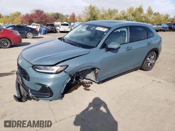 ✅ 2024 Honda HR-V EX-L • VIN: 3CZRZ1H77RM737818 • Lot: 89511295. Wystawiony na Copart z przebiegiem 27 695 mil. Bezpłatny archiwum sprzedaży aukcyjnych z USA i szczegółowy raport historii pojazdu na DreamBid. Zdjęcie 1.