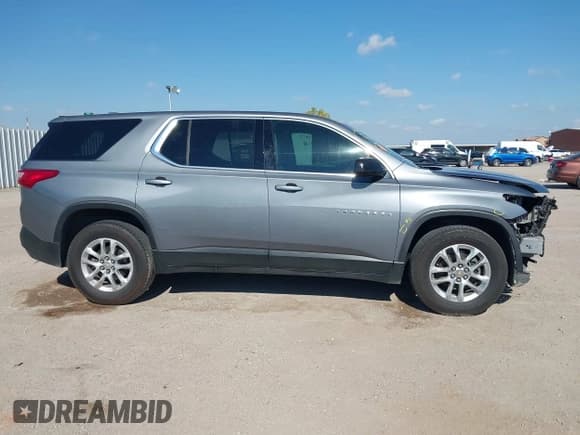 ✅ 2020 Chevrolet Traverse LS • VIN: 1GNERFKW0LJ111086 • Lot: 43465352. Listed on IAAI with 162,511 mi. Free auction sales archive from the USA and detailed vehicle history report at DreamBid. Image 14.