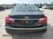 2013 Hyundai Genesis 3.8L z VIN KMHGC4DD1DU243014, wystawiony jako Copart lot #76516354 z przebiegiem 152 482 mil mil oraz Szkoda całkowita • Salvage title. Historia ofert i sprzedaży dostępna na DreamBid. Obrazek 6.