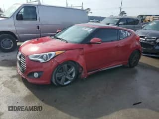 ✅ 2015 Hyundai Veloster Turbo • VIN: KMHTC6AE7FU236093 • Lot: 89072455. Wystawiony na Copart z przebiegiem 114 915 mil. Bezpłatny archiwum sprzedaży aukcyjnych z USA i szczegółowy raport historii pojazdu na DreamBid. Zdjęcie 1.