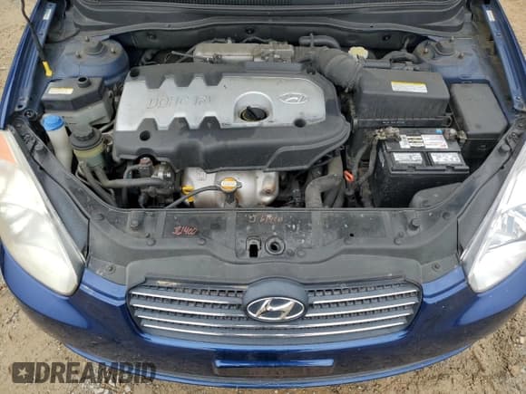 ✅ 2007 Hyundai Accent GLS • VIN: KMHCN46C27U131954 • Лот: 50975695. Опубликован ранее на Copart с пробегом 152 589 миль. Бесплатный доступ к архиву аукционных продаж из США и подробный отчёт об истории автомобиля на DreamBid. Изображение 12.