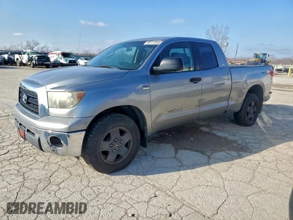 ✅ 2007 Toyota Tundra SR5 • VIN: 5TBRT54107S457180 • Lot: 96111555. Listed on Copart with 259,877 mi. Free auction sales archive from the USA and detailed vehicle history report at DreamBid. Image 1.