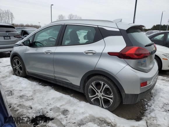 ✅ 2017 Chevrolet Bolt EV Premier • VIN: 1G1FX6S09H4166293 • Lot: 44555285. Wystawiony na Copart z przebiegiem 144 605 mil. Bezpłatny archiwum sprzedaży aukcyjnych z USA i szczegółowy raport historii pojazdu na DreamBid. Zdjęcie 2.