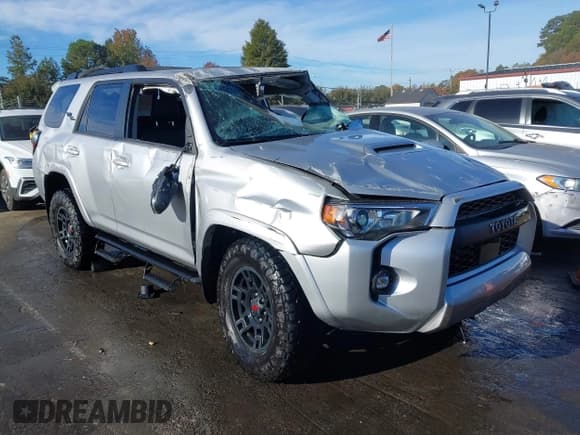 ✅ 2023 Toyota 4Runner TRD Off Road Premium • VIN: JTERU5JR3P6187503 • Lot: 43525820. Listed on IAAI with 28,998 mi. Free auction sales archive from the USA and detailed vehicle history report at DreamBid. Image 1.