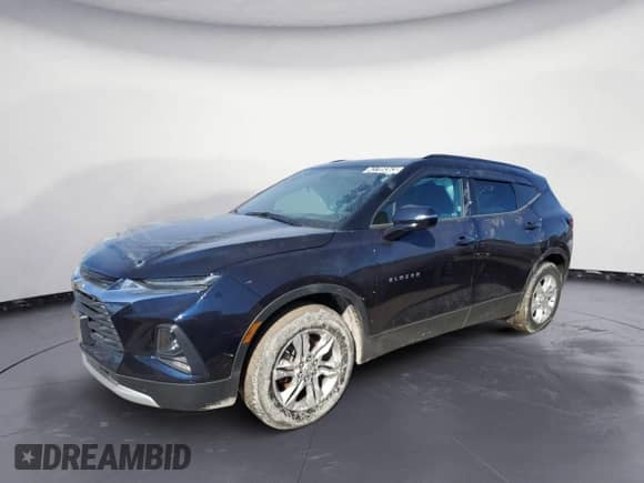 2020 Chevrolet Blazer LT z VIN 3GNKBHRS4LS596594, wystawiony jako Copart lot #43789363 z przebiegiem 41 348 mil mil oraz . Historia ofert i sprzedaży dostępna na DreamBid. Obrazek 1.