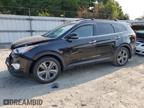 ✅ 2015 Hyundai Santa Fe Limited • VIN: KM8SN4HF6FU105973 • Лот: 58982035. Опубликован ранее на Copart с пробегом 122 437 миль. Бесплатный доступ к архиву аукционных продаж из США и подробный отчёт об истории автомобиля на DreamBid. Изображение 1.