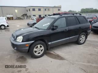 2003 Hyundai Santa Fe GLS with VIN KM8SC73D73U346238, listed as a Copart auction lot 54145655 with 189,988 mi miles and Clean title. Bid and sale history available at DreamBid. Image 1.