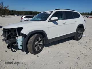 ✅ 2025 Volkswagen Atlas SE • VIN: 1V2DR2CA7SC553154 • Lot: 86823575. Listed on Copart with 6,949 mi. Free auction sales archive from the USA and detailed vehicle history report at DreamBid. Image 1.