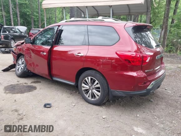 ✅ 2018 Nissan Pathfinder S • VIN: 5N1DR2MNXJC619242 • Лот: 42436666. Опубликован ранее на IAAI с пробегом 116 972 миль. Бесплатный доступ к архиву аукционных продаж из США и подробный отчёт об истории автомобиля на DreamBid. Изображение 3.