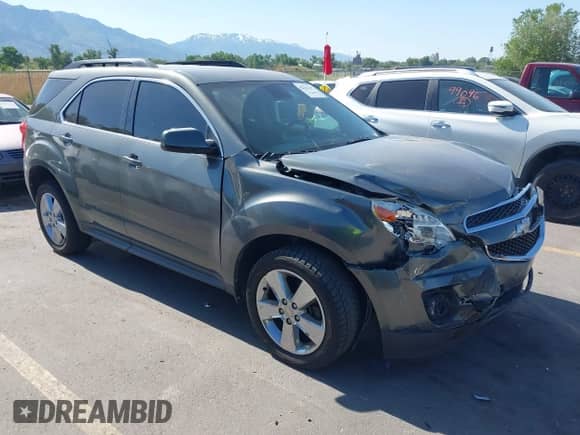 2012 Chevrolet Equinox 1LT with VIN 2GNFLDE57C6307584, listed as a IAAI auction lot 42341317 with 121,643 mi miles and . Bid and sale history available at DreamBid. Image 1.