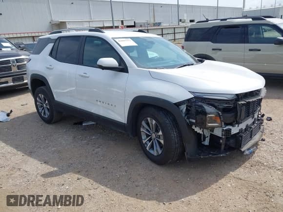 ✅ 2025 Chevrolet Equinox FWD LT • VIN: 3GNAXHEG8SL211769 • Lot: 42889253. Wystawiony na IAAI z przebiegiem 18 643 mil. Bezpłatny archiwum sprzedaży aukcyjnych z USA i szczegółowy raport historii pojazdu na DreamBid. Zdjęcie 1.