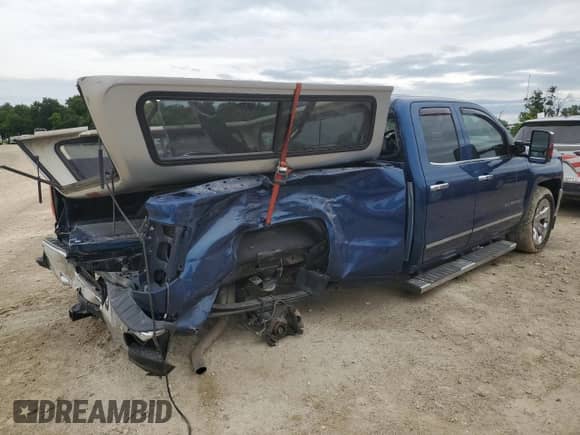 2016 Chevrolet Silverado 1500 LTZ with VIN 1GCVCSEC4GZ114830, listed as a Copart auction lot 64096845 with 103,802 mi miles and Salvage title. Bid and sale history available at DreamBid. Image 3.