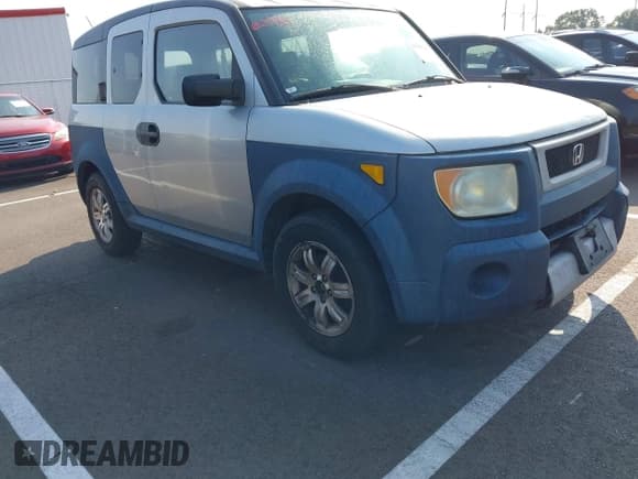 ✅ 2006 Honda Element EX • VIN: 5J6YH18626L000822 • Lot: 43190210. Listed on IAAI with 213,971 mi. Free auction sales archive from the USA and detailed vehicle history report at DreamBid. Image 1.