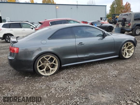 ✅ 2013 Audi RS 5 • VIN: WUAC6AFRXDA900429 • Lot: 91041755. Listed on Copart with Not provided. Free auction sales archive from the USA and detailed vehicle history report at DreamBid. Image 3.