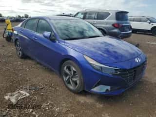 2023 Hyundai Elantra Limited с VIN KMHLN4AJ2PU091249, выставлен на аукционе Copart как лот 61243225 с пробегом 15 402 миль миль и Списание • Salvage title. История ставок и продаж доступна на DreamBid. Изображение 4.