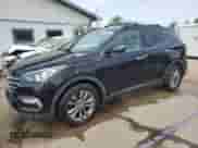 2017 Hyundai Santa Fe 2.0T with VIN 5XYZUDLA4HG483859, listed as a Copart auction lot 67836475 with 96,804 mi miles and Salvage title. Bid and sale history available at DreamBid. Image 1.