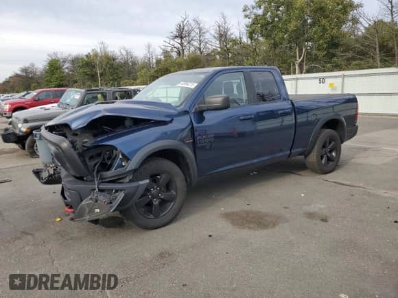 2019 Ram 1500 Warlock z VIN 1C6RR7GT7KS732436, wystawiony jako Copart lot #83994215 z przebiegiem 46 929 mil mil oraz Szkoda całkowita • Salvage title. Historia ofert i sprzedaży dostępna na DreamBid. Obrazek 1.