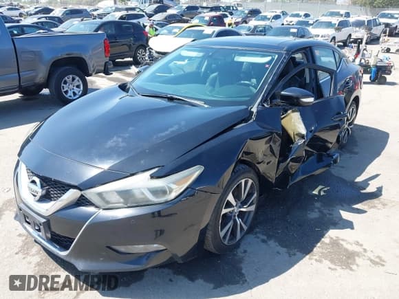 ✅ 2016 Nissan Maxima SR • VIN: 1N4AA6APXGC380558 • Лот: 42966389. Опубликован ранее на IAAI с пробегом 137 310 миль. Бесплатный доступ к архиву аукционных продаж из США и подробный отчёт об истории автомобиля на DreamBid. Изображение 2.