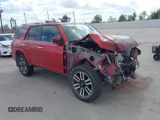 ✅ 2020 Toyota 4Runner Limited • VIN: JTEZU5JR4L5220542 • Лот: 43651565. Опубликован ранее на IAAI с пробегом 104 462 миль. Бесплатный доступ к архиву аукционных продаж из США и подробный отчёт об истории автомобиля на DreamBid. Изображение 1.