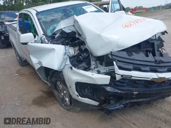 ✅ 2021 Chevrolet Colorado 2WD LT • VIN: 1GCHSCEA4M1240782 • Lot: 42989388. Listed on IAAI with 77,119 mi. Free auction sales archive from the USA and detailed vehicle history report at DreamBid. Image 6.