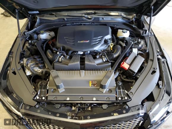 ✅ 2026 Cadillac CT4-V Blackwing • VIN: 1G6D65RP9T0460004 • Lot: 71735715. Listed on Copart with 415 mi. Free auction sales archive from the USA and detailed vehicle history report at DreamBid. Image 11.