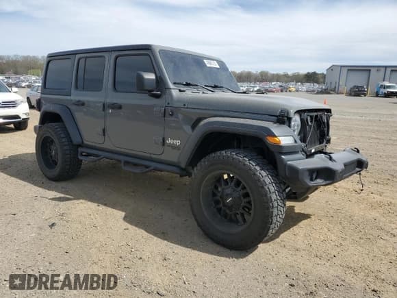 ✅ 2020 Jeep Wrangler Unlimited Sport S • VIN: 1C4HJXDG8LW266626 • Лот: 49965125. Опубликован ранее на Copart с пробегом 50 131 миль. Бесплатный доступ к архиву аукционных продаж из США и подробный отчёт об истории автомобиля на DreamBid. Изображение 4.