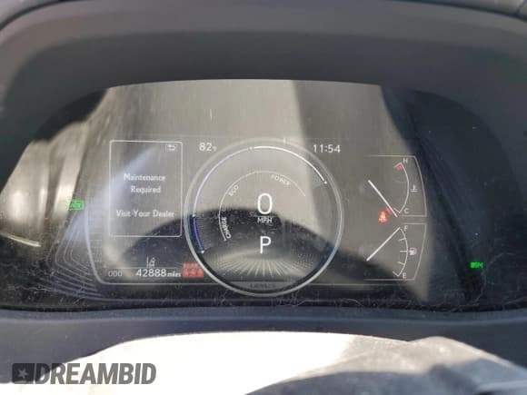 ✅ 2023 Lexus UX 250h Premium • VIN: JTHP9JBH8P2069660 • Lot: 61644545. Listed on Copart with 42,888 mi. Free auction sales archive from the USA and detailed vehicle history report at DreamBid. Image 9.