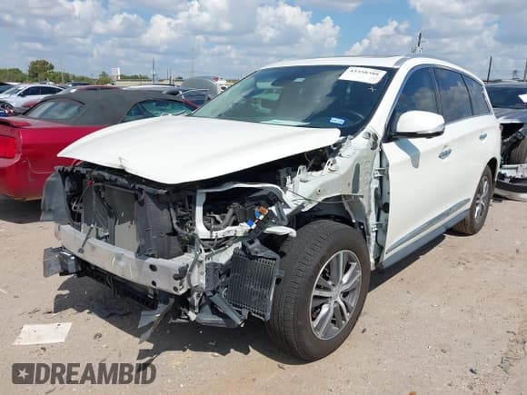 ✅ 2020 Infiniti QX60 Luxe • VIN: 5N1DL0MM3LC523744 • Lot: 43358388. Listed on IAAI with 78,357 mi. Free auction sales archive from the USA and detailed vehicle history report at DreamBid. Image 17.