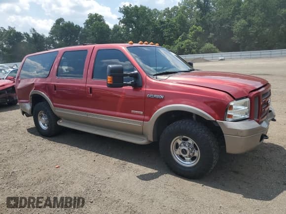 ✅ 2005 Ford Excursion Eddie Bauer • VIN: 1FMSU45P65ED47087 • Lot: 66048995. Wystawiony na Copart z przebiegiem 171 344 mil. Bezpłatny archiwum sprzedaży aukcyjnych z USA i szczegółowy raport historii pojazdu na DreamBid. Zdjęcie 4.