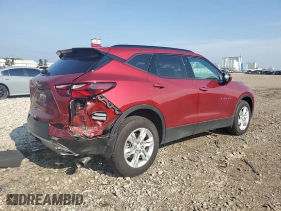 ✅ 2022 Chevrolet Blazer LT • VIN: 3GNKBJRS3NS135655 • Lot: 65686635. Listed on Copart with 22,885 mi. Free auction sales archive from the USA and detailed vehicle history report at DreamBid. Image 3.
